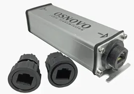 Удлинитель OSNOVO, портов: 2, RJ45, уличный PoE, (E-PoE/1GW)