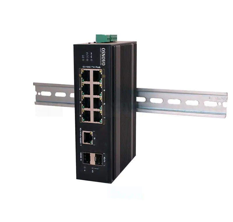 Промышленный PoE коммутатор OSNOVO SW-60812/I