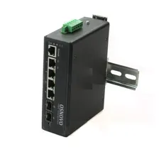Osnovo SW-80402/IL Промышленный управляемый (L2+) PoE коммутатор Gigabit Ethernet