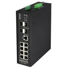 Osnovo SW-70804/ILS Промышленный управляемый (L2+) коммутатор Gigabit Ethernet