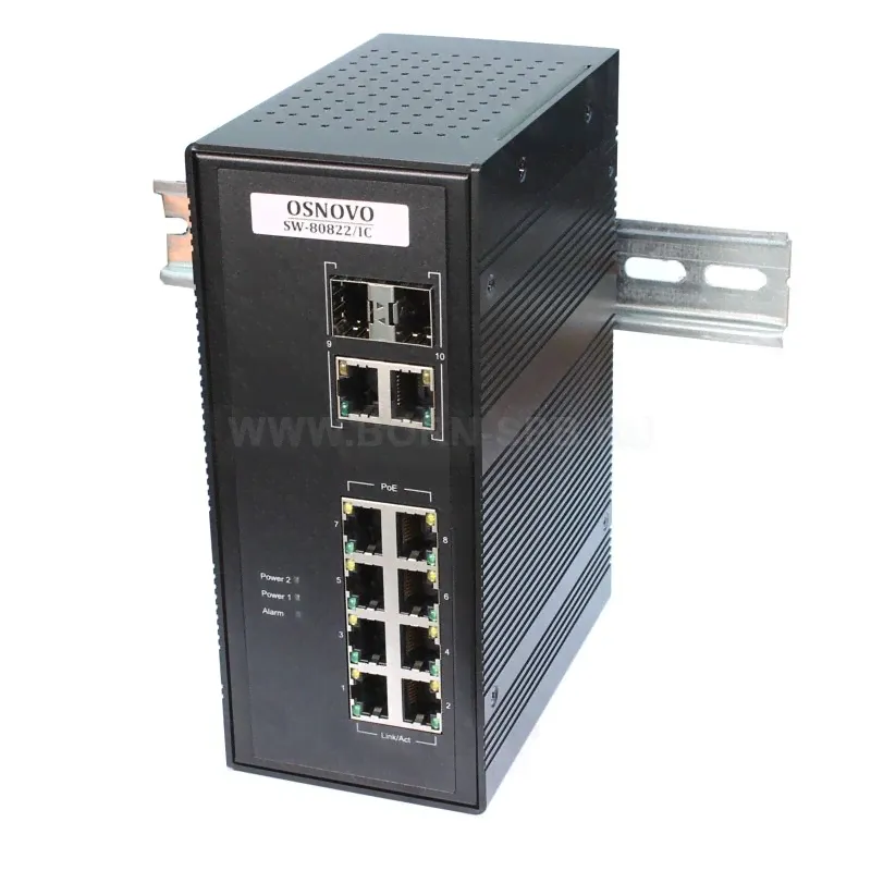Коммутатор OSNOVO SW-80822/IC-0