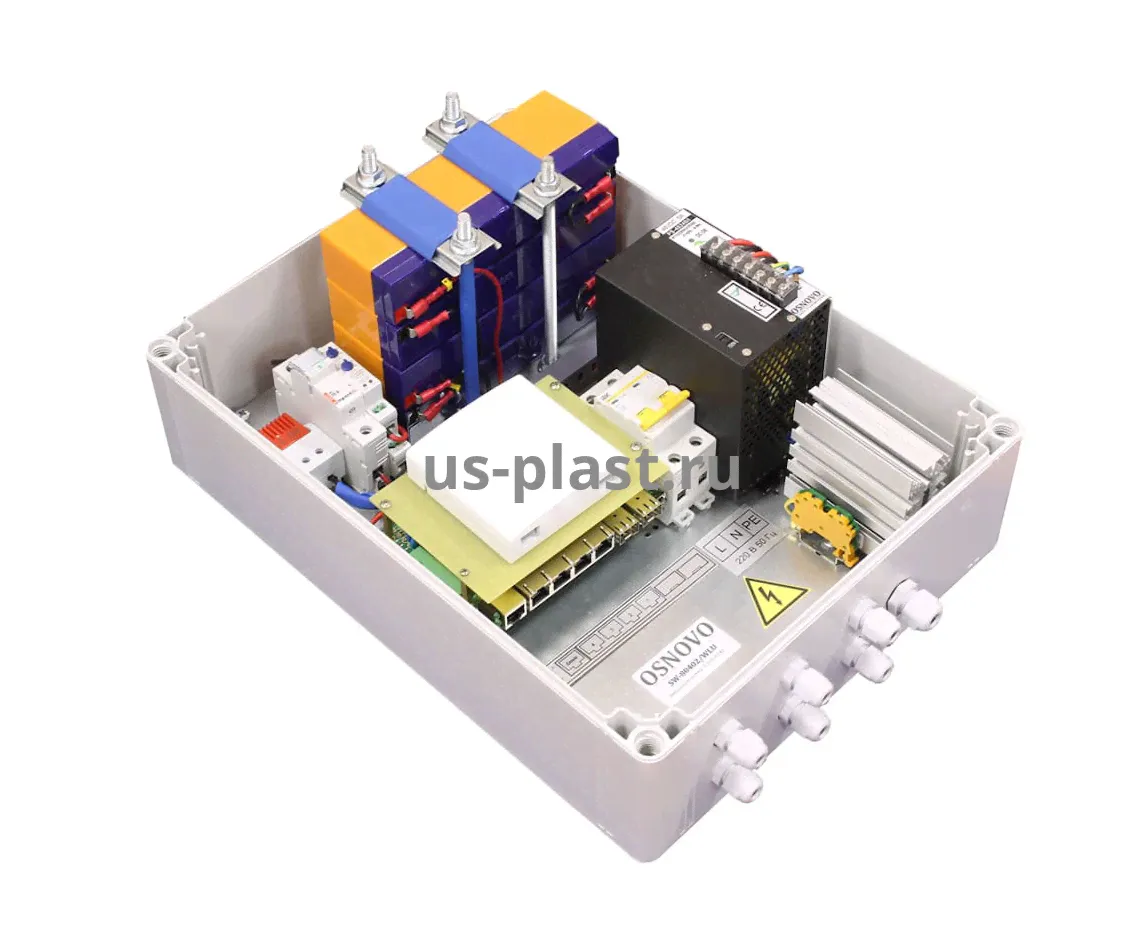 OSNOVO SW-80402/WLU управляемый PoE-коммутатор