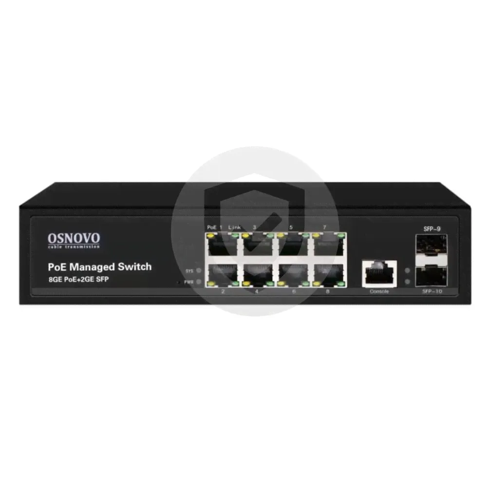 PоЕ-коммутатор Osnovo SW-80802/L (150W)-0