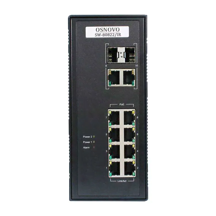 Промышленный коммутатор OSNOVO SW-80822/IR