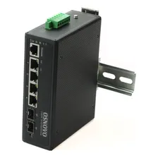 OSNOVO SW-80402/IL SW-80402/IL Промышленный управляемый (L2+) PoE коммутатор Gigabit Ethernet на 6 портов