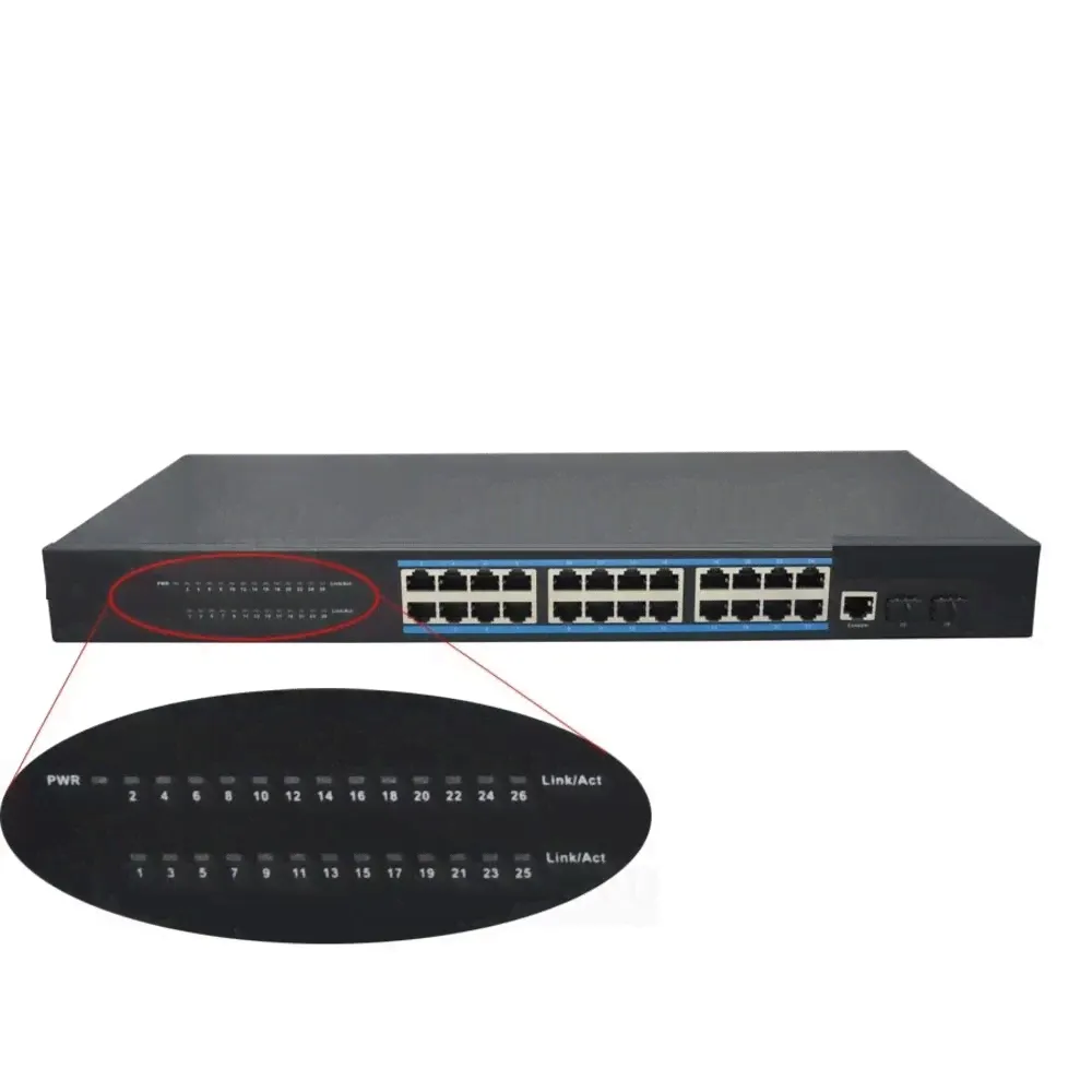 Osnovo SW-72402/L2 Управляемый (L2+) коммутатор Gigabit Ethernet