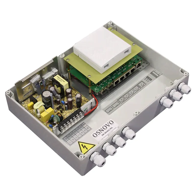 SW-80402/WL PoE коммутатор Osnovo-0