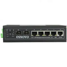 Коммутатор управляемый (L2+) Gigabit Ethernet на 4xRJ45 + 2 SFP порта SW-70402/ILS OSNOVO