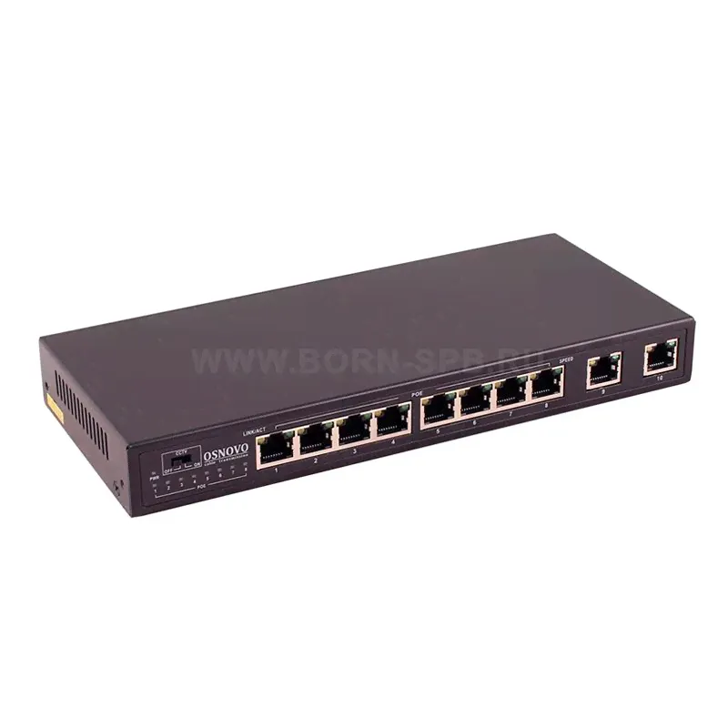 Коммутатор OSNOVO SW-20820/B(96W)