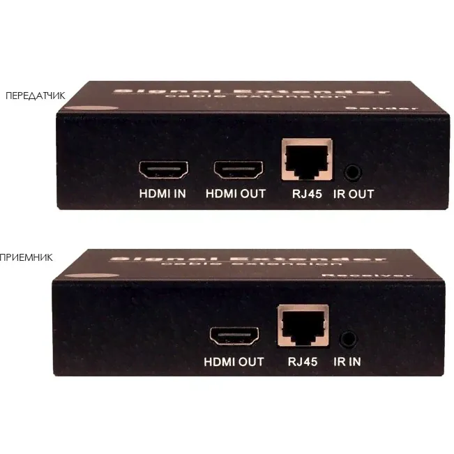 Удлинитель HDMI Osnovo TLN-HI/2+RLN-HI/2-4