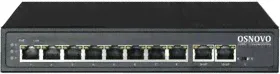 Коммутатор Osnovo SW-21000/A(120W) (L2) 8PoE 120W неуправляемый-0