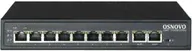 Коммутатор Osnovo SW-21000/A(120W) (L2) 8PoE 120W неуправляемый