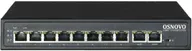 Коммутатор Osnovo SW-21000/A(120W) 8PoE 120W неуправляемый
