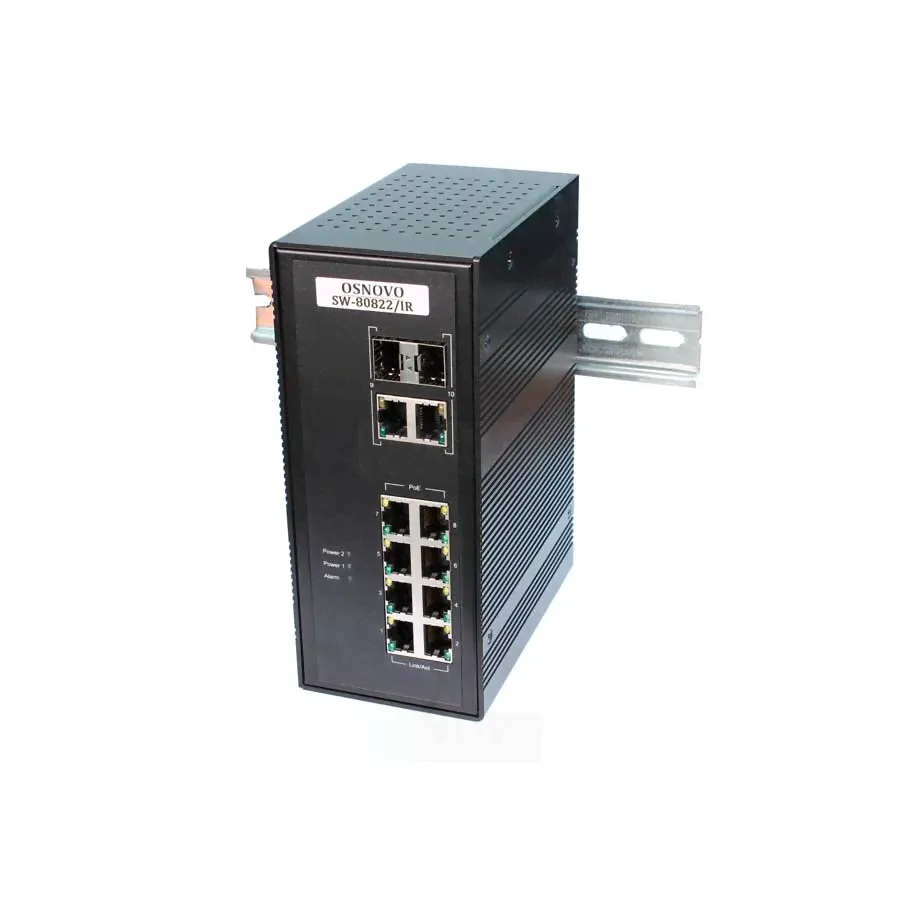 PoE коммутатор промышленный OSNOVO SW-80822/IR-0