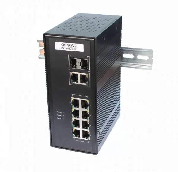 SW-80822/IR Osnovo Промышленный PoE коммутатор