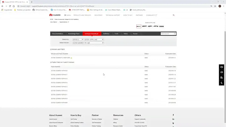 HUAWEI S Series Switch Install Patch
