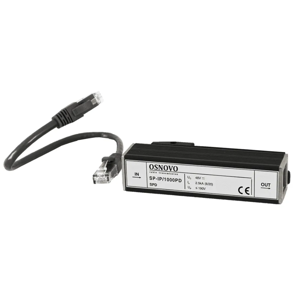 Грозозащита Osnovo SP-IP/1000PD(SP-IP/1000PD)-0